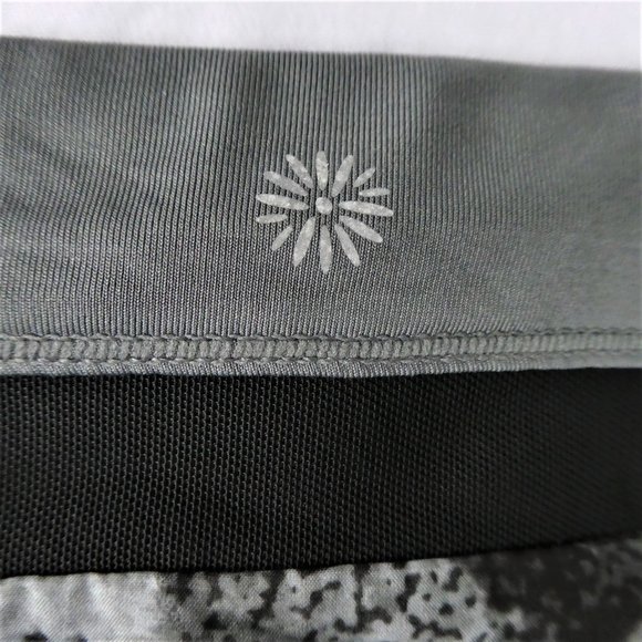 Tangerine Athletic Shorts Build In Underwear Security Zipper Pocket Green M - Picture 3 of 8